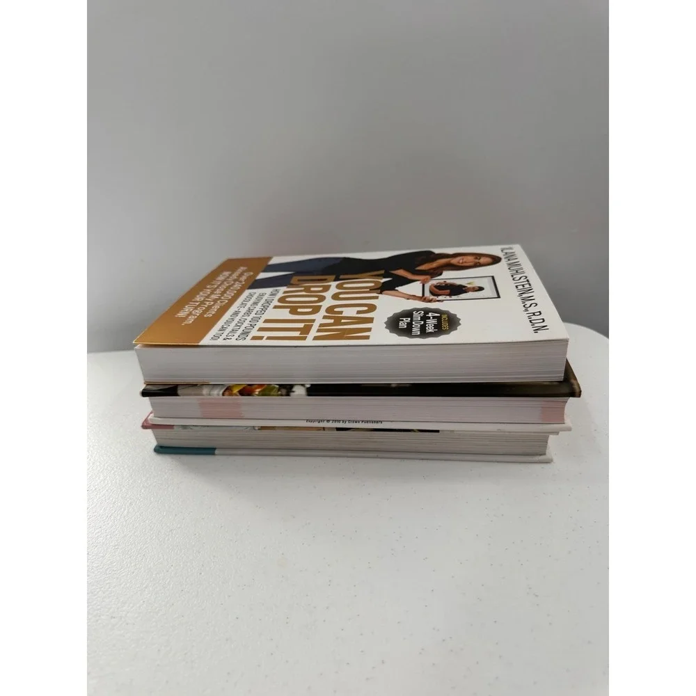 Set Of 3 Health & Weight Loss Books:‎ 